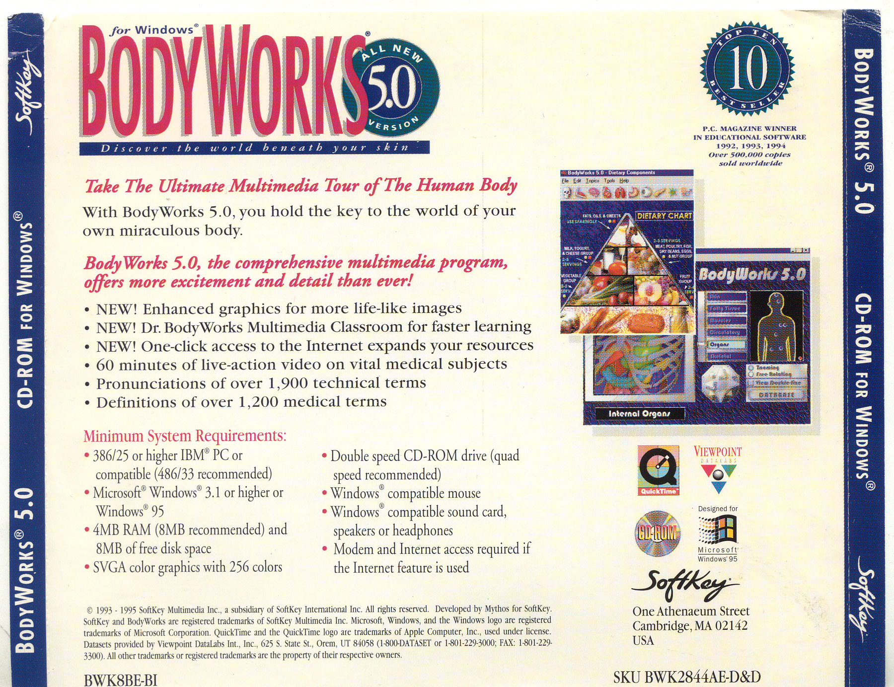 BodyWorks 5 Windows31 (SoftKey)(ENG) Free Download, Borrow, and